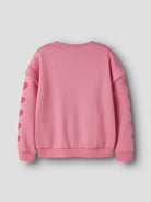 NAME IT Girls Limonna Sweatshirt in Flowering Ginger back product view