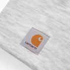 Carhartt WIP Acrylic Watch Hat-Ash Heather Ash Heather model front view