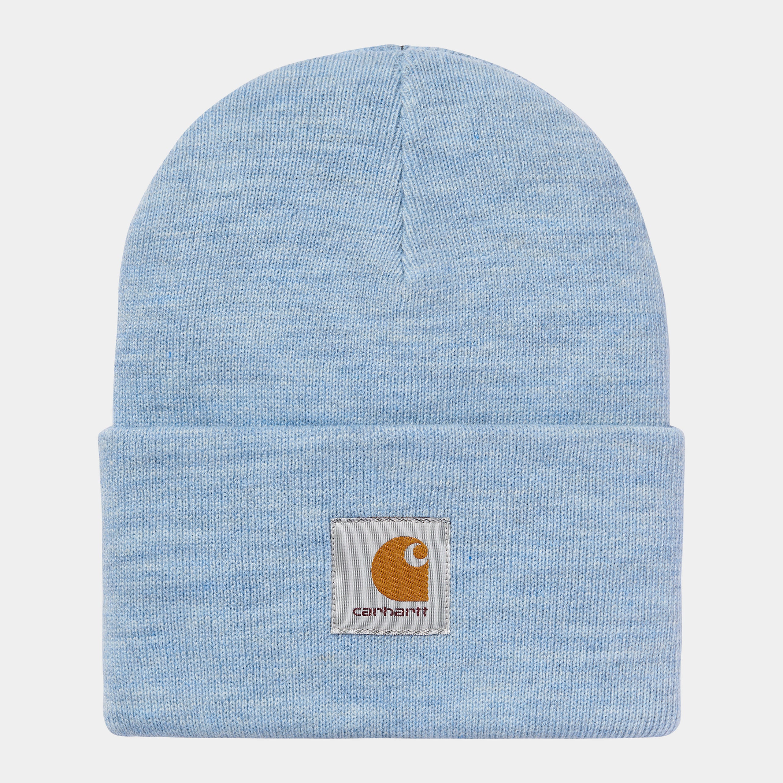 Men's Acrylic Watch Hat-Frosted Blue Heather-Front View