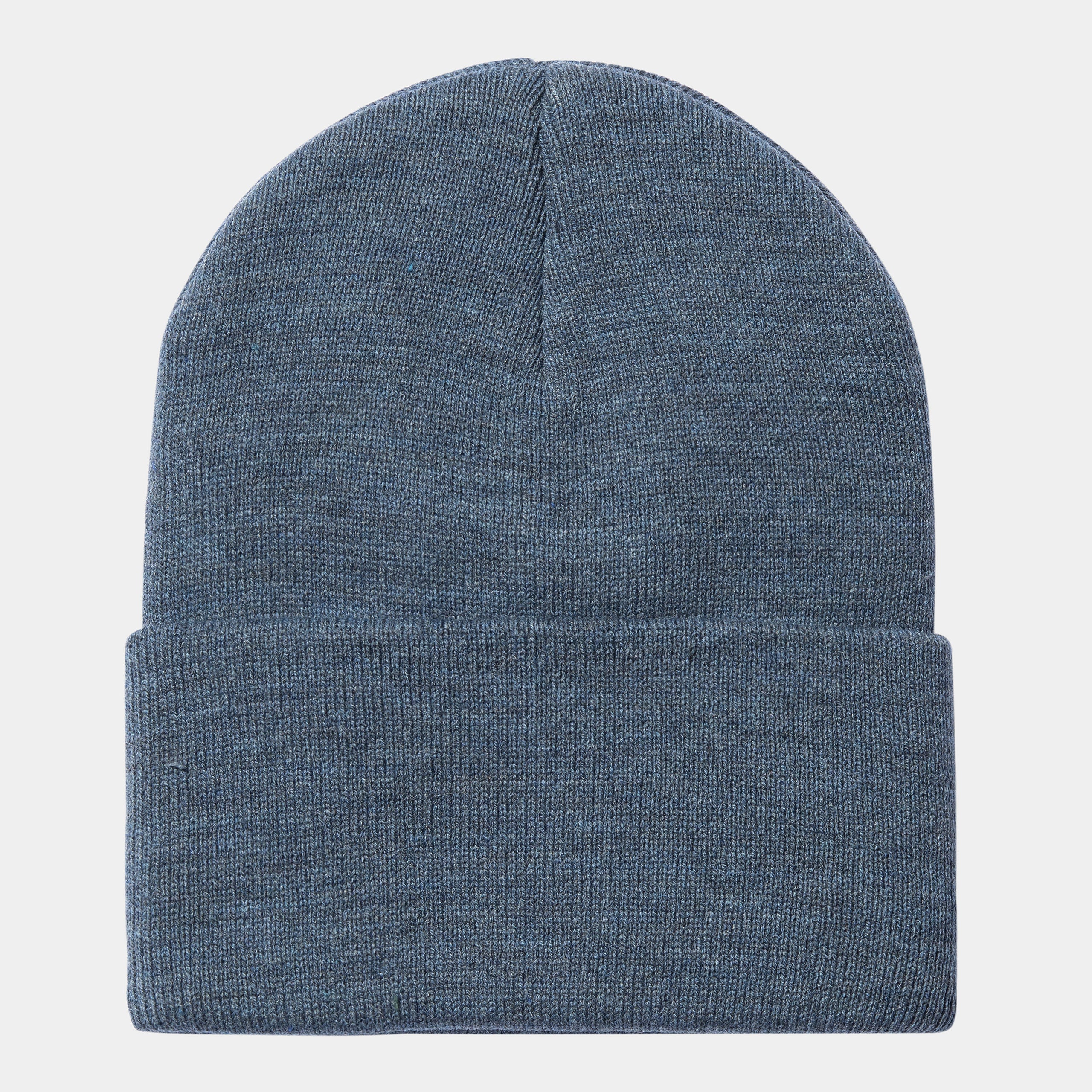 Carhartt WIP Acrylic Watch Hat-Ore Heather Ore Heather model front view