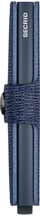 Secrid Crisple Navy Miniwallet-Side view