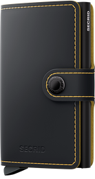 Secrid Matte Black/Ochre Miniwallet