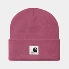 Carhartt WIP Ashley Beanie-Magenta Magenta front view