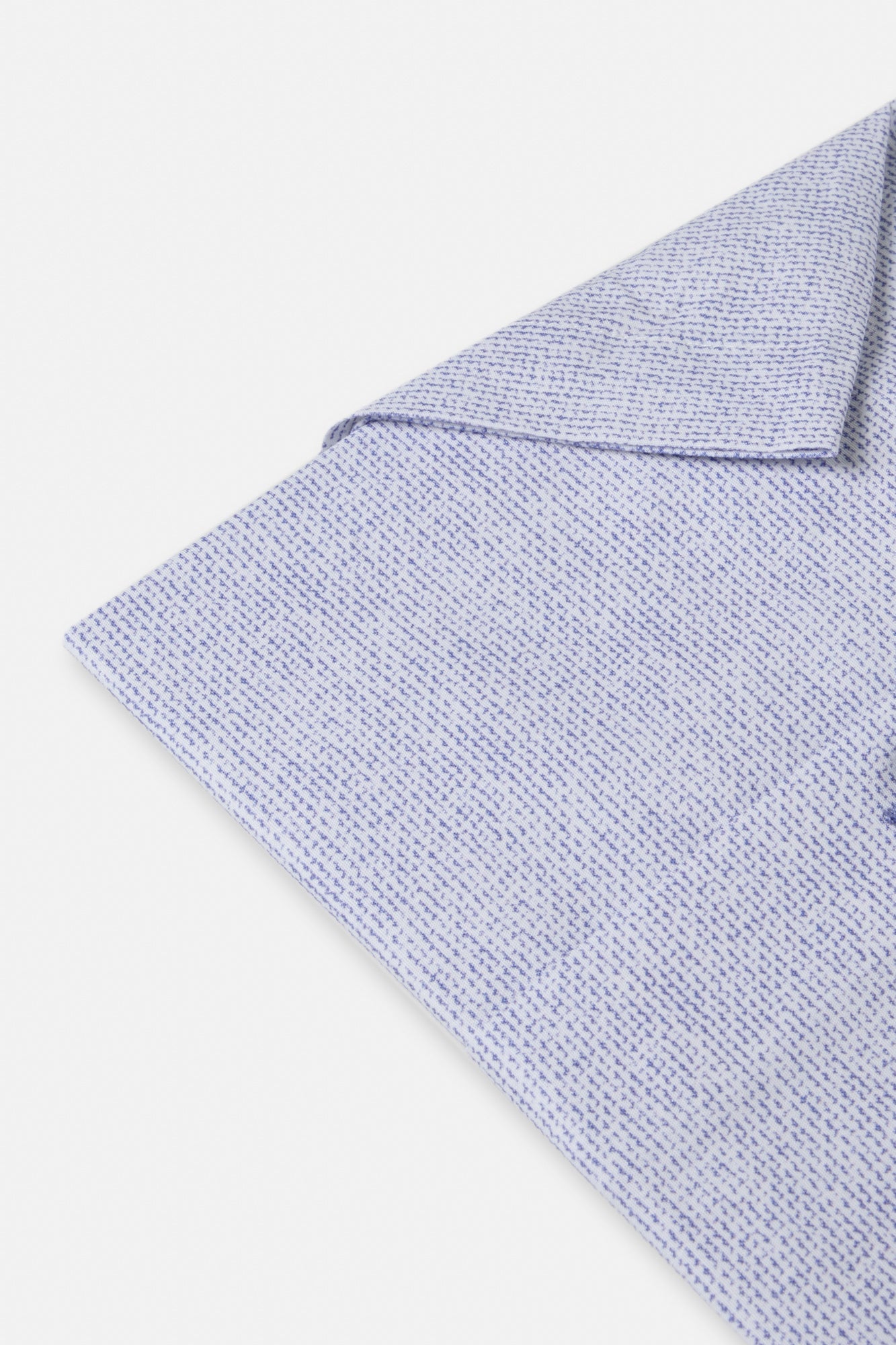 BENETTI Kyle Blue Short Sleeve Shirt Blue detail view