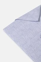 BENETTI Kyle Blue Short Sleeve Shirt Blue detail view