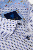 BENETTI Finn Short Sleeve Blue Shirt BLUE detail view