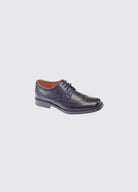 Dubarry Kids Greyson Black Boys Shoes Black front view
