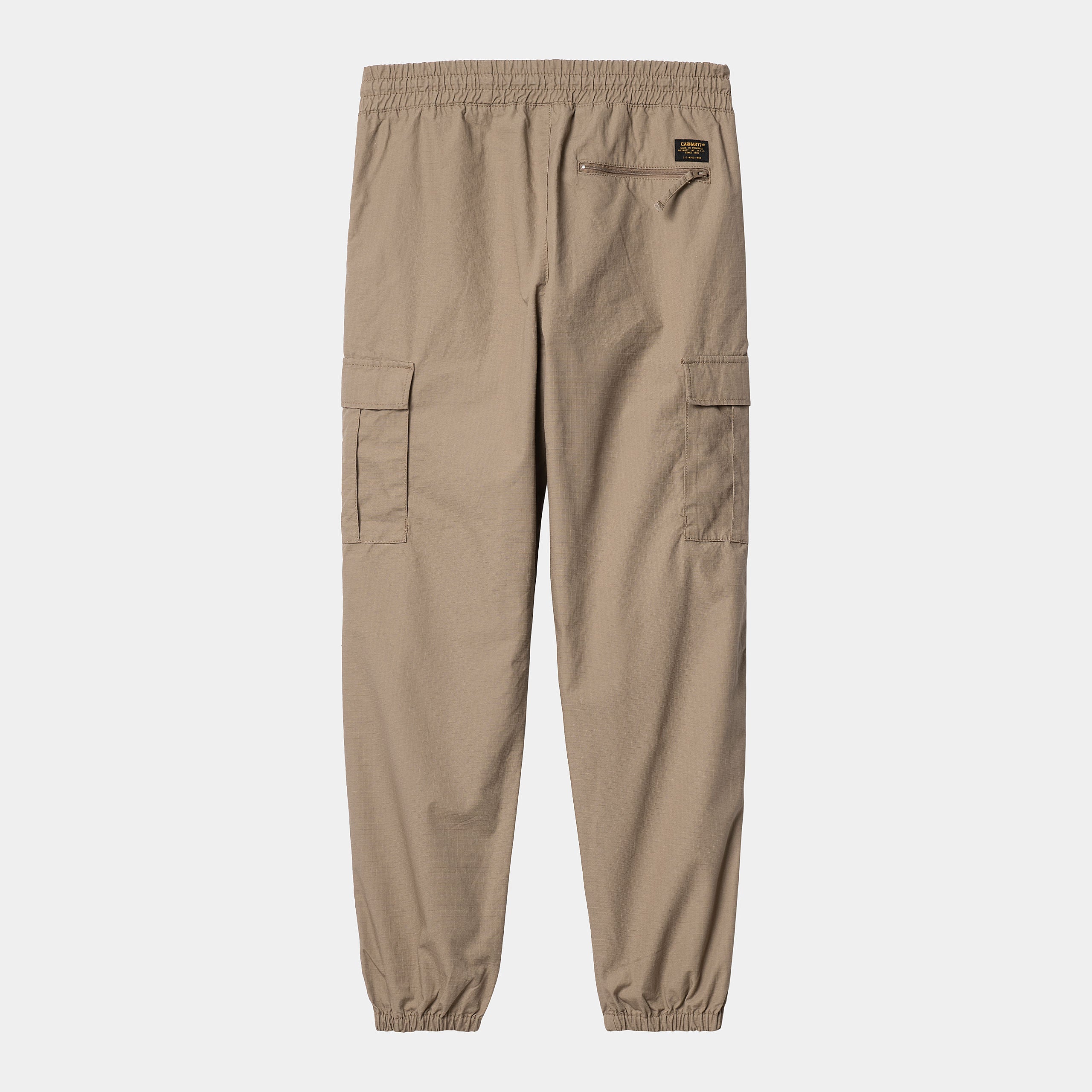 Men's Cargo Jogger - Leather-Ghost Front View