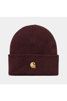 Carhartt WIP Chase Beanie-Amarone / Gold Amarone / Gold front view