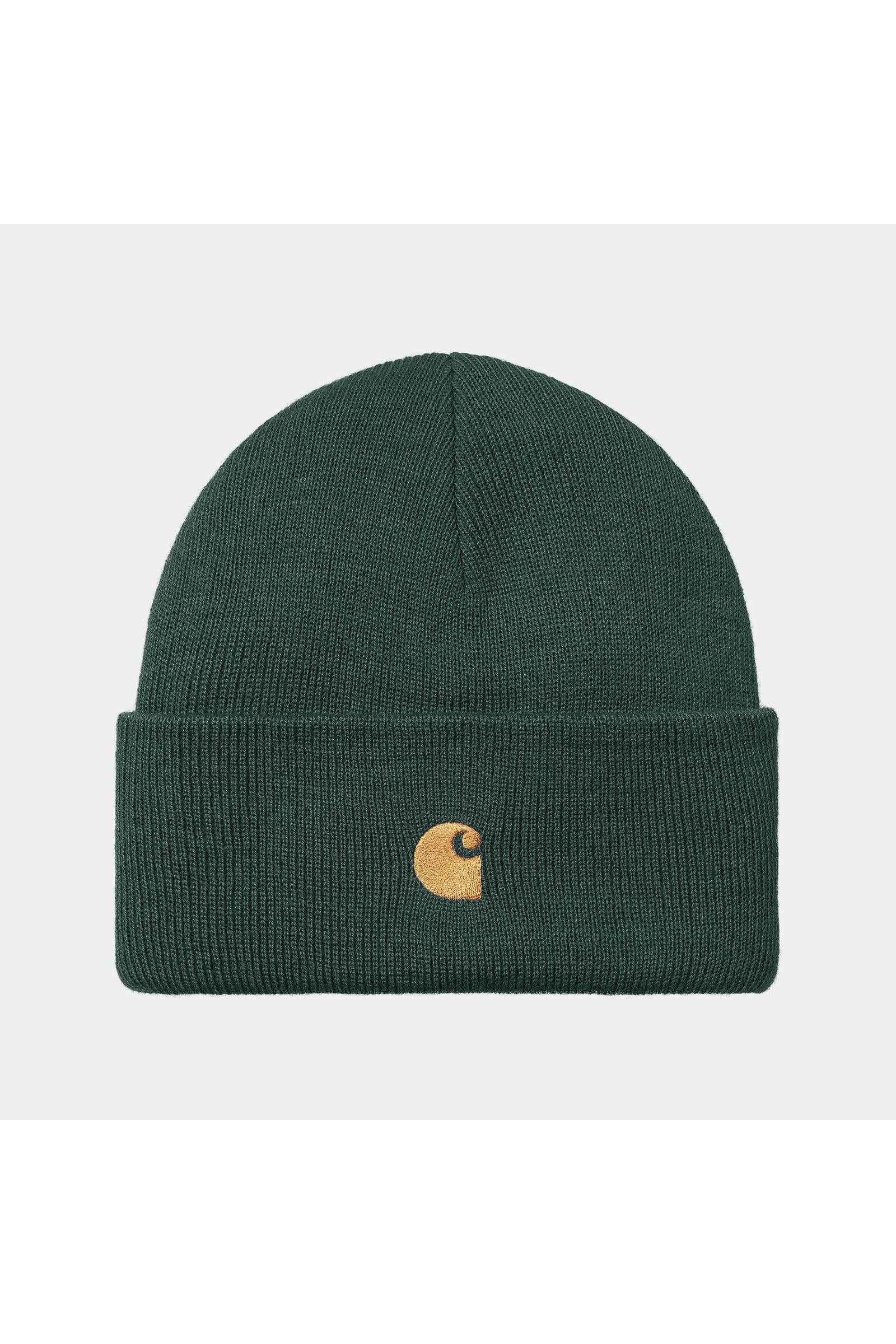 Chase Beanie-Discovery Green / Gold-Front View