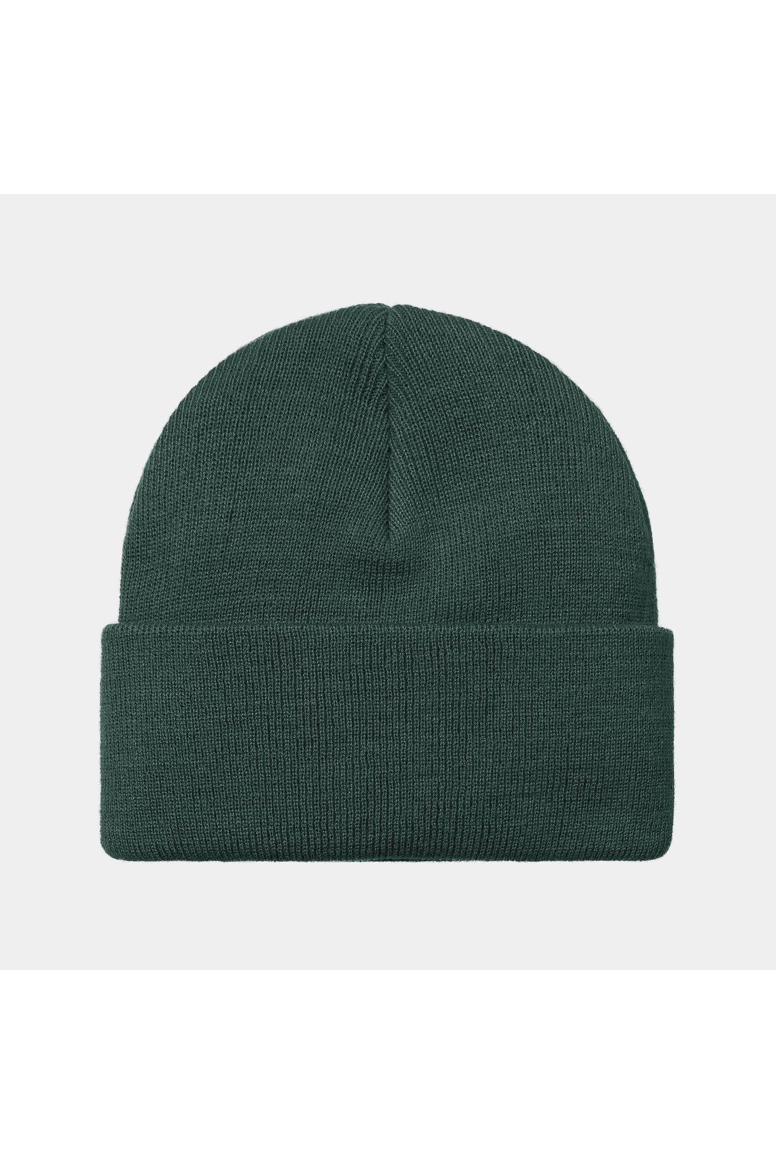 Carhartt WIP Chase Beanie-Discovery Green / Gold Discovery Green / Gold model front view