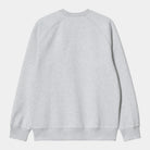 Men's Chase Sweat-Ash Heather / Gold-Back View