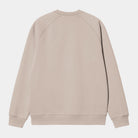 Carhartt WIP Chase Sweat-Dusky Beige / Gold Dusky Beige / Gold model front view