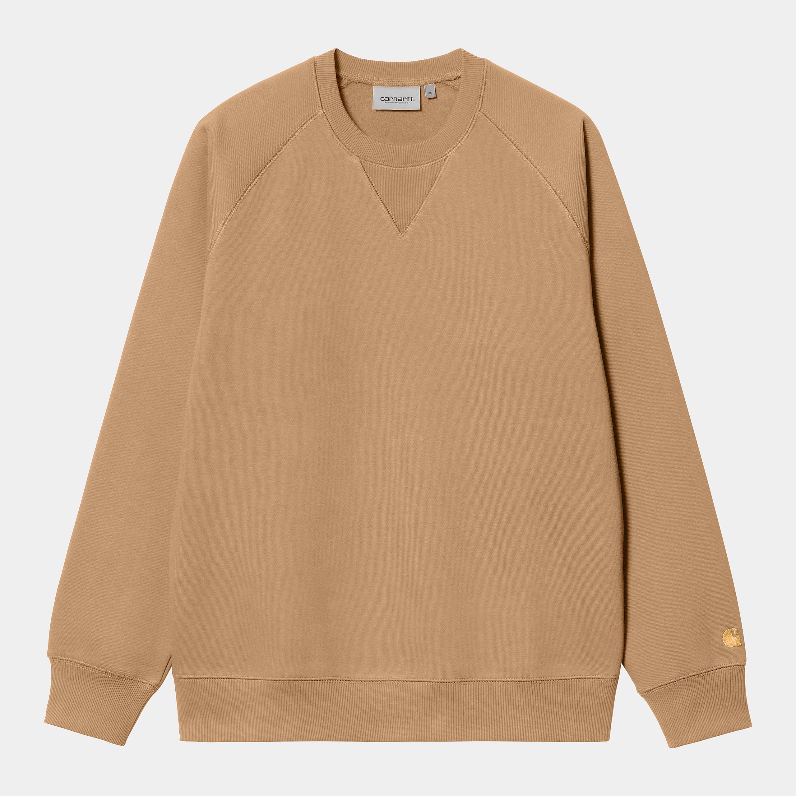 Men's Chase Sweat-Peanut / Gold-Front View