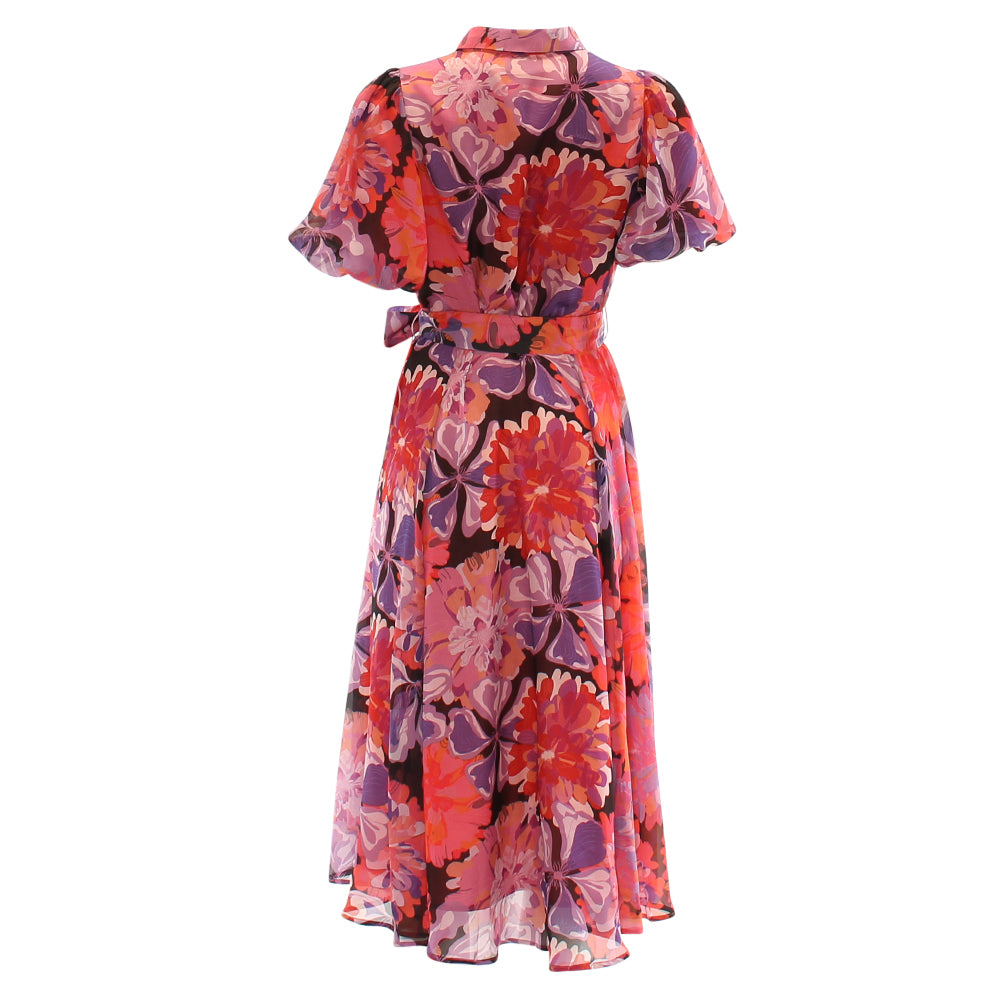 RANT & RAVE LADIES Ida Multi Midi Dress multi side view