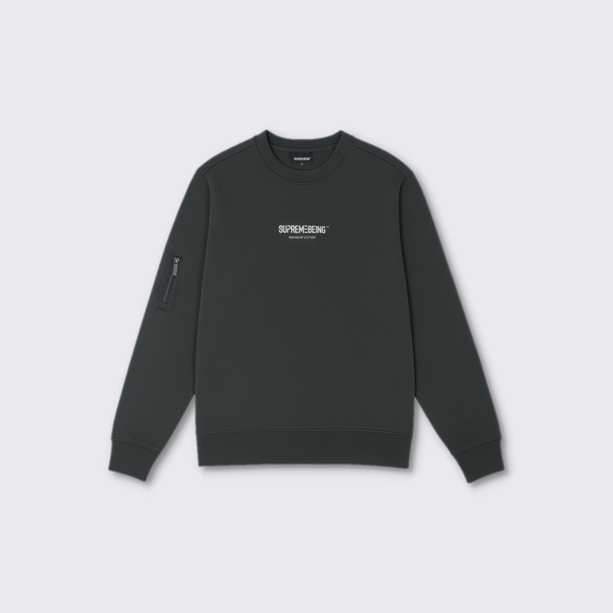 Supreme Being Orion Sweatshirt Green Shadow Green Shadow front view