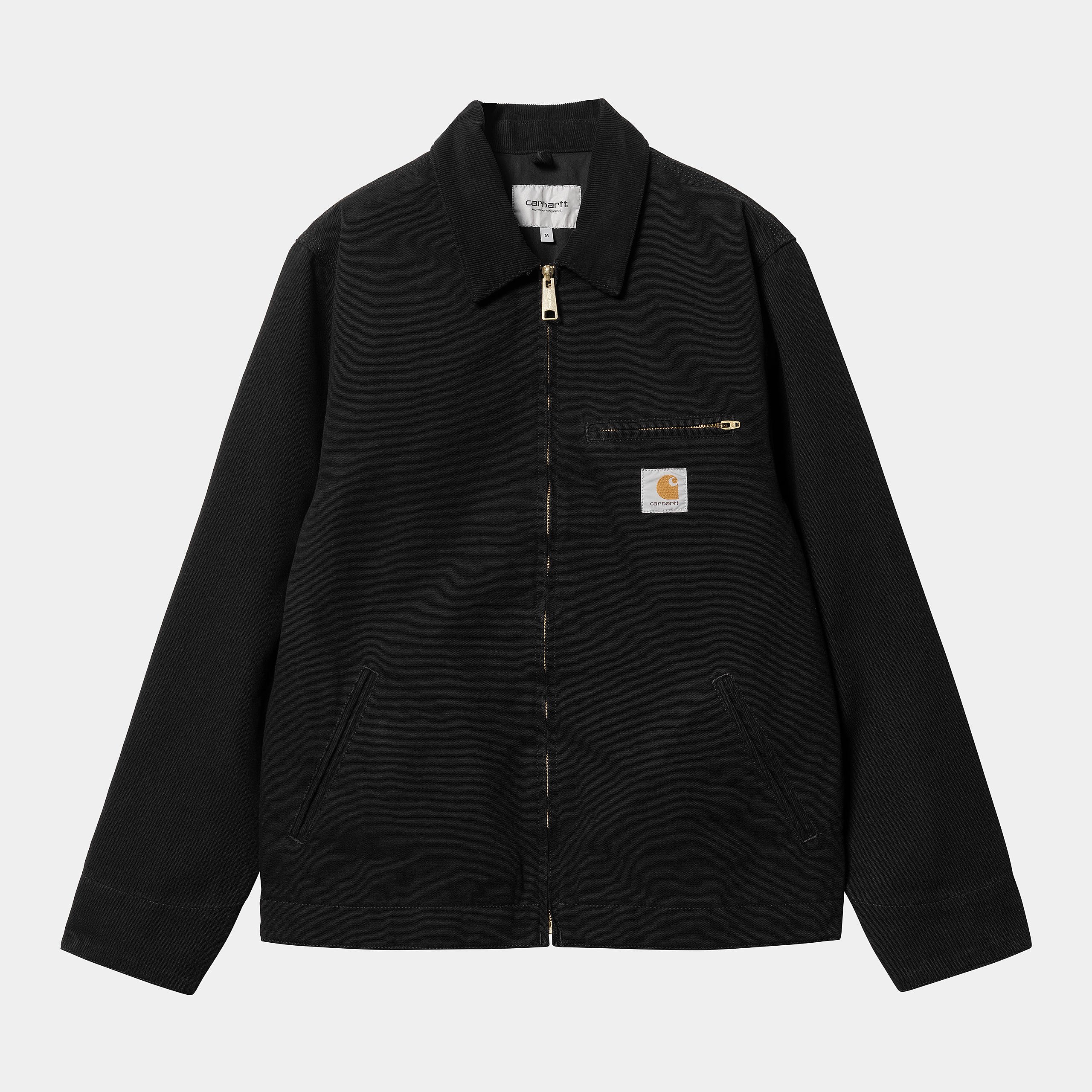 Ghost front view of Detroit Jacket Black Black