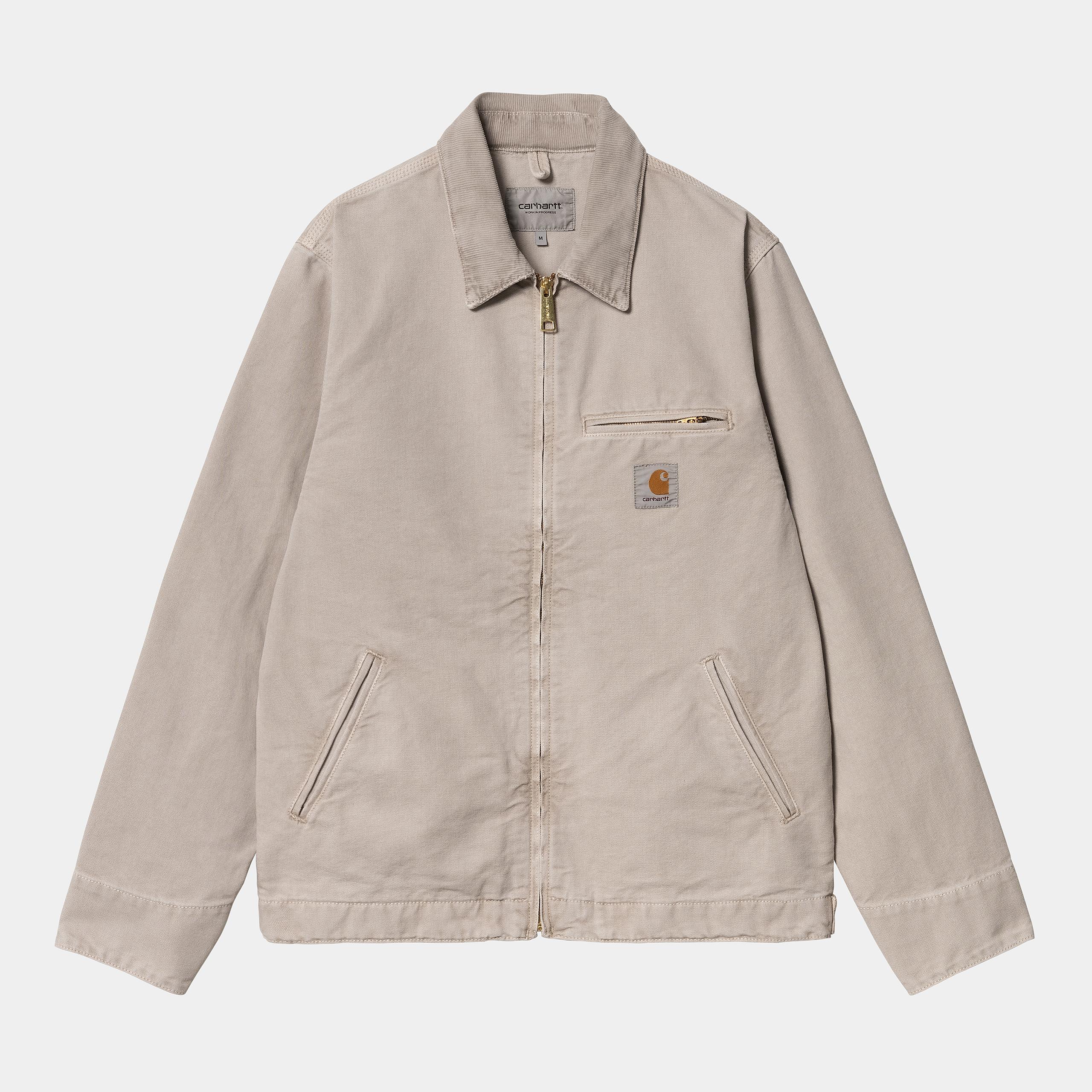 Carhartt WIP Detroit Jacket-Dusky Beige / Dusky Beige Dusky Beige / Dusky Beige front view