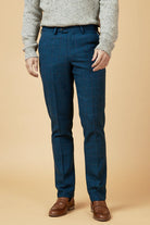 MARC DARCY Dion Blue Trousers Blue front view