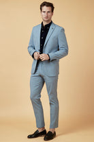 MARC DARCY Bromley Sky Blazer Sky detail view