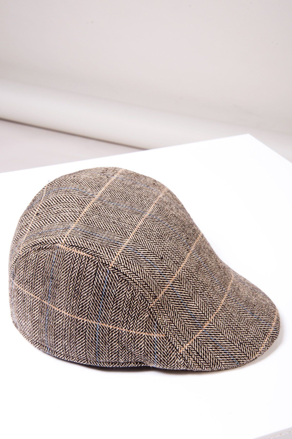 Men's Ted Tan Cap-Top of Cap