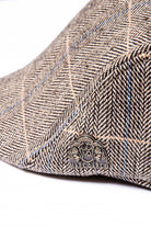 Men's Ted Tan Cap--Close Up of Logo