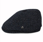 Failsworth Hudson Harris Tweed navy blue cap side view
