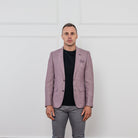 Tommy Bowe Tommy Bowe Farina Blush Blazer BLUSH model front view