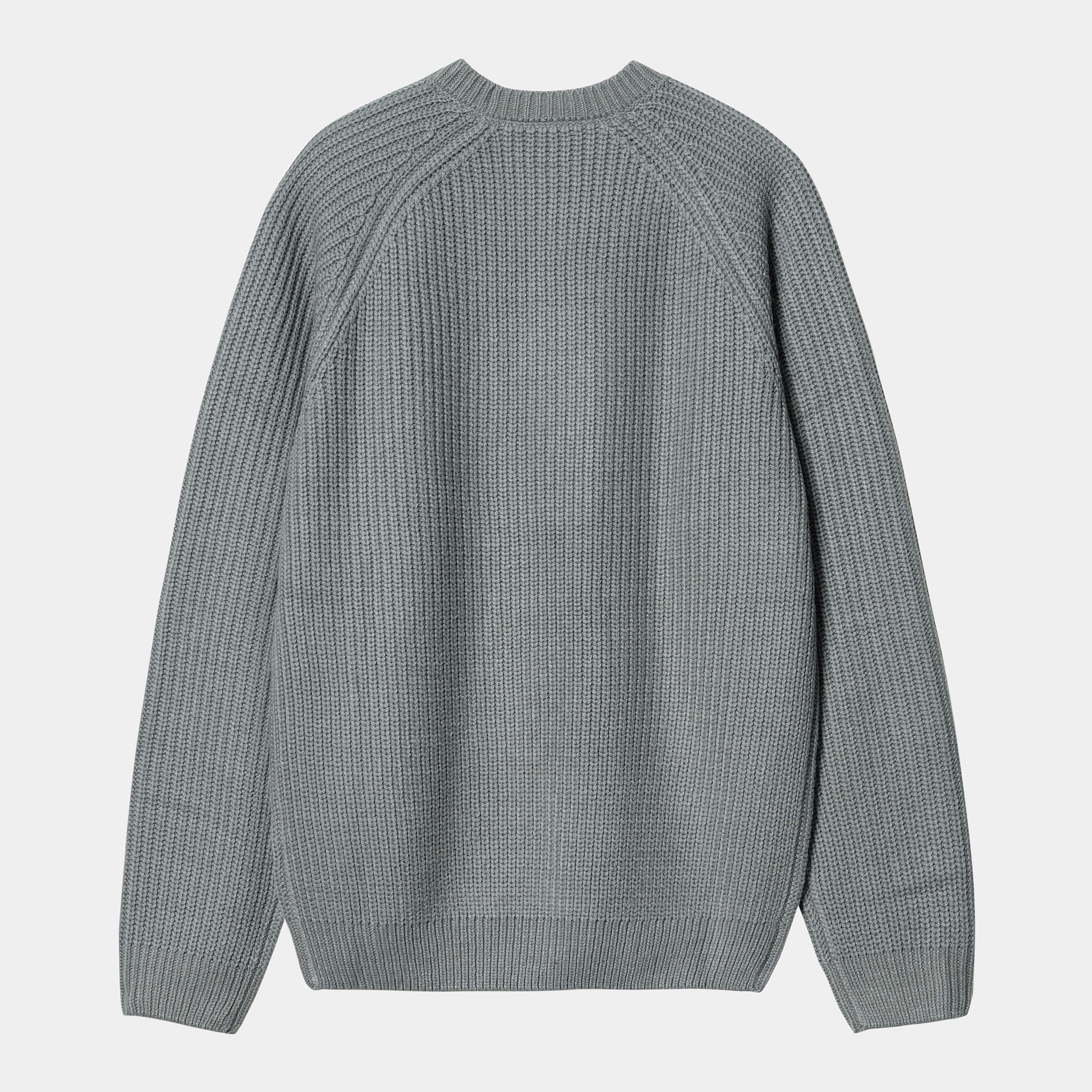 Men's Forth Sweater-Dove Grey-Back View