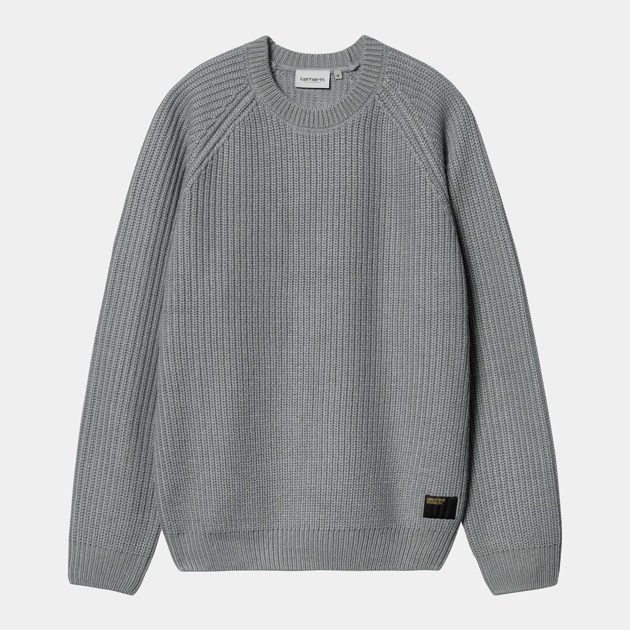 Men's Forth Sweater-Dove Grey-Front View