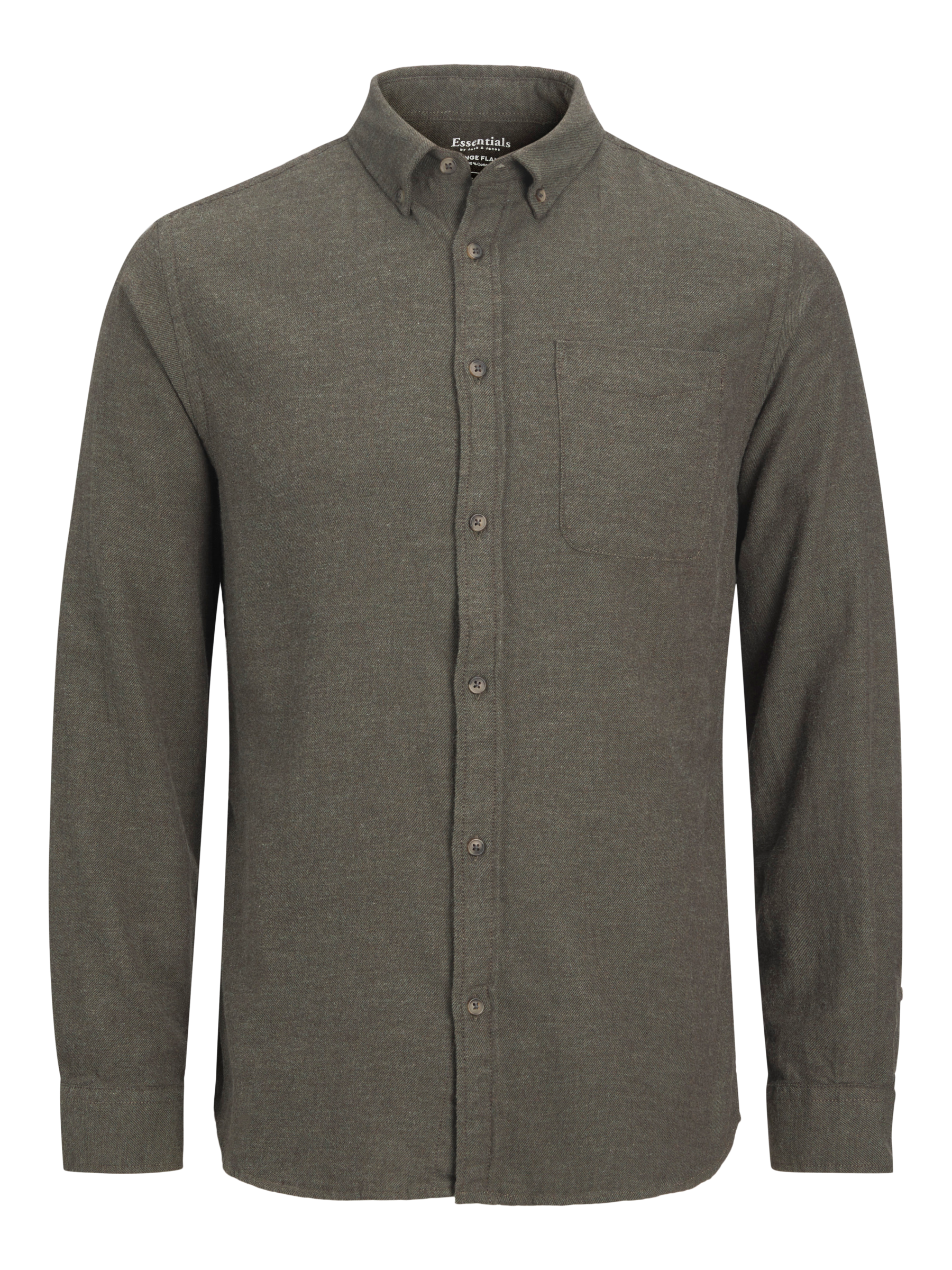 Classic Rosin Melange Shirt Rosin-Front view