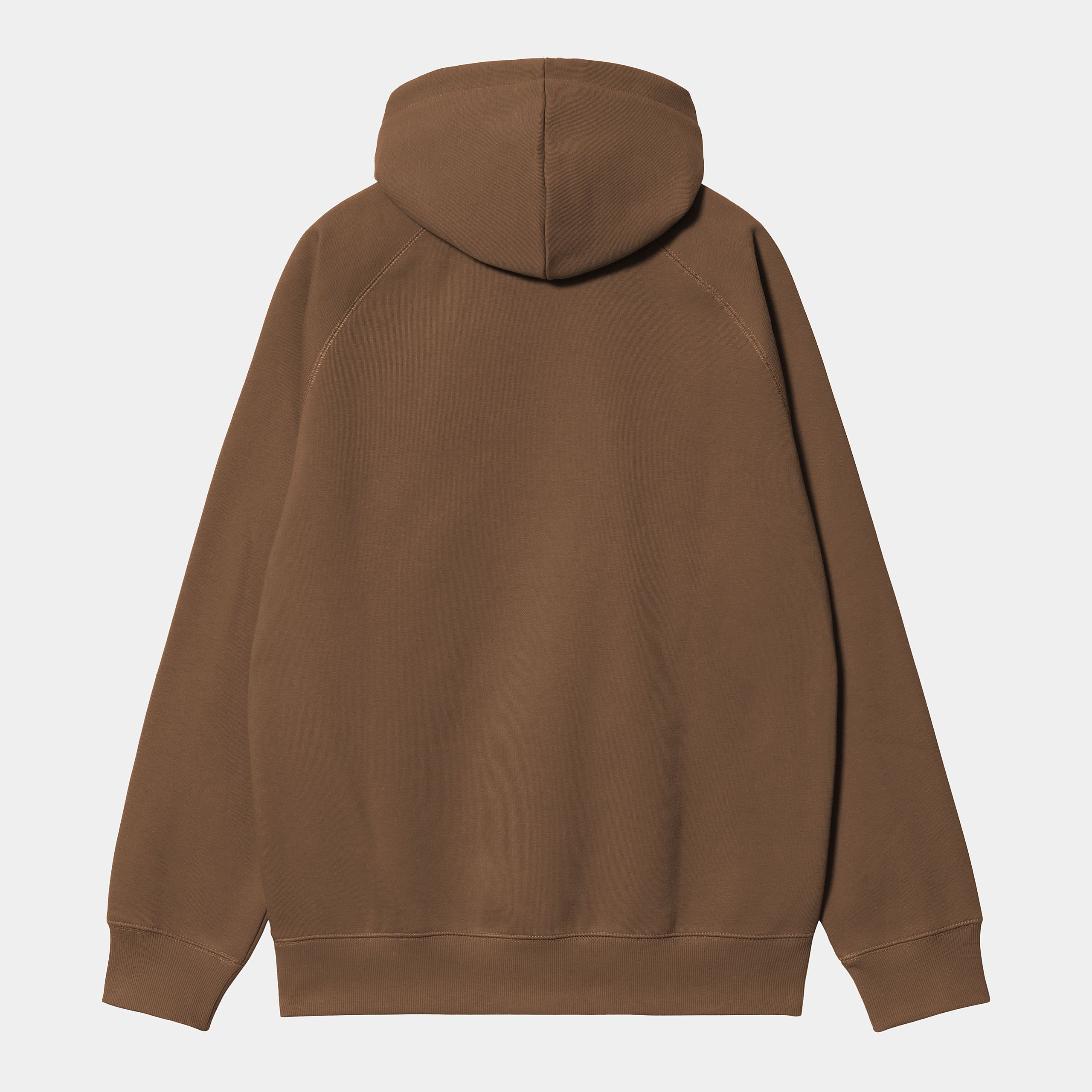 Hooded Chase Sweat-Chocolate / Gold-Back view