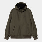 Carhartt WIP Hooded Sail Jacket-Cypress / Black Cypress / Black side view