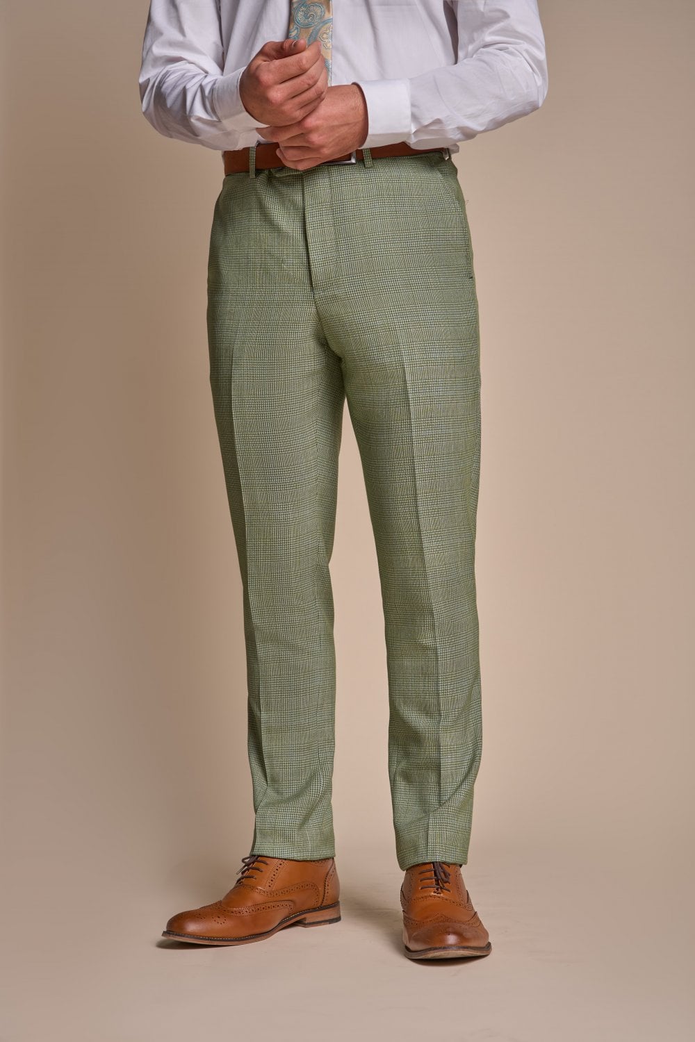 House of Cavani Caridi Sage Trousers Sage front view