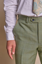 House of Cavani Caridi Sage Trousers Sage back view