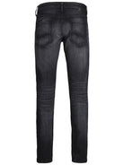 JACK & JONES Glenn Icon 557 Slim Black Washed Jeans BLACK DENIM alternate view