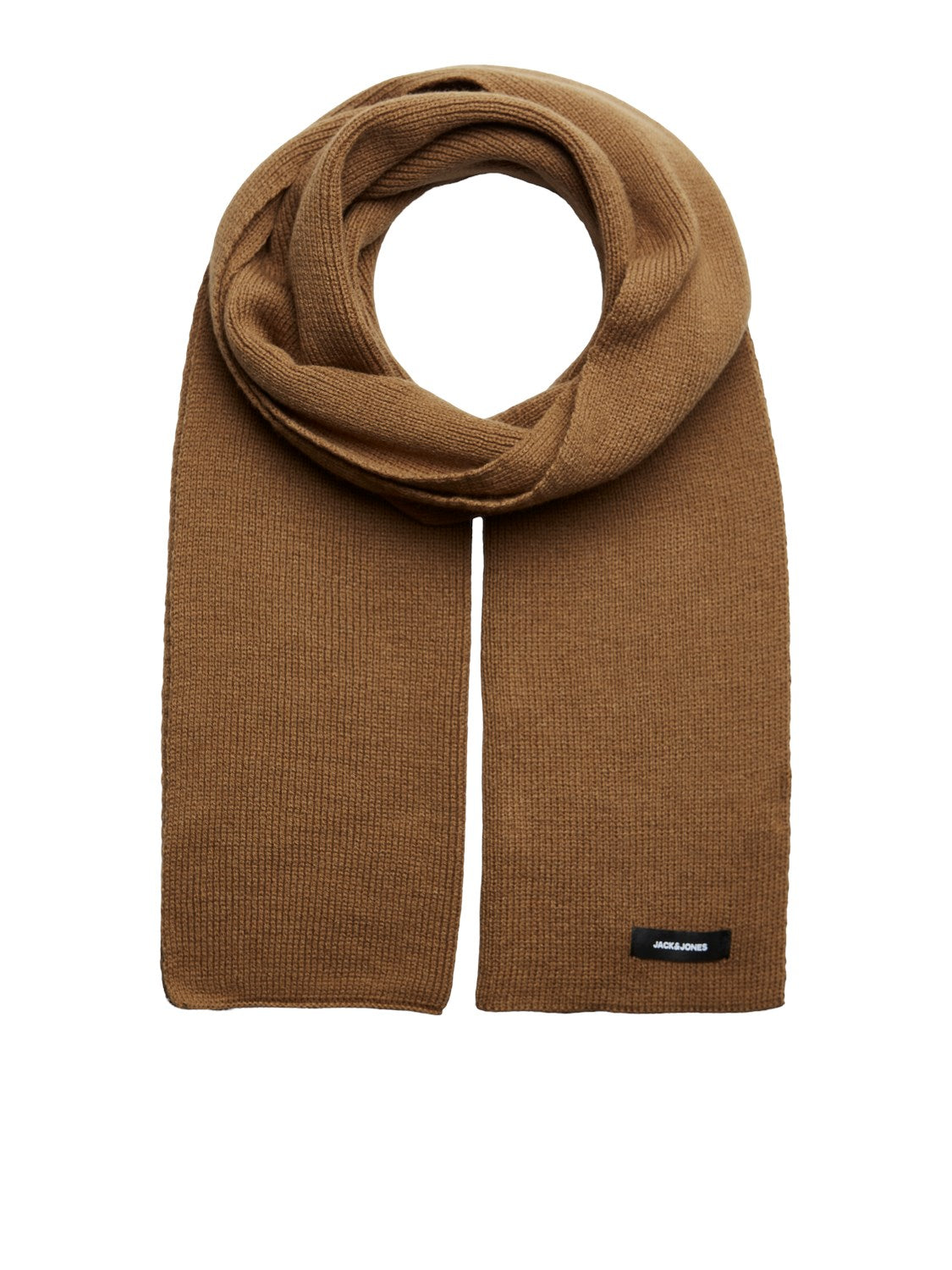 JACK & JONES DNA Knitted Men's Scarf Rubber close up view
