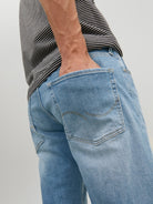 JACK & JONES Mike 011 Relaxed Tapered Fit Jeans BLUE DENIM view 29