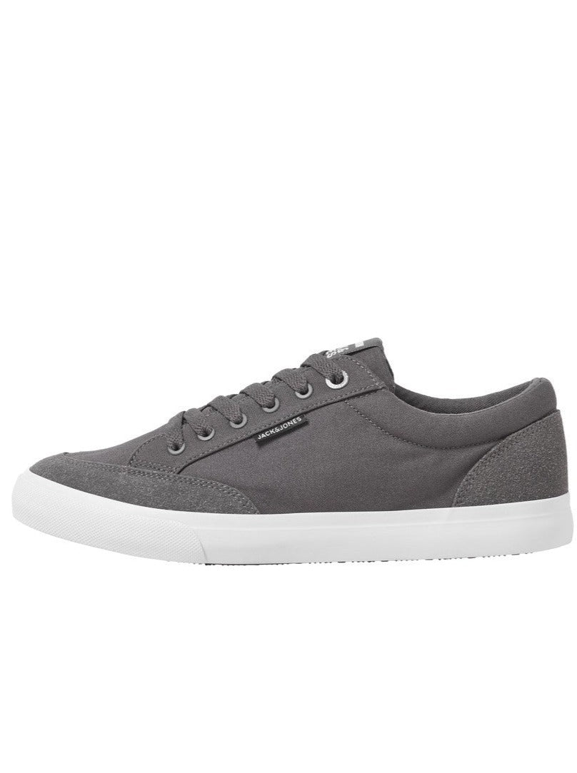 Grant Canvas Sneaker-Frost Gray- Side view