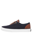 JACK & JONES Curtis Casual Canvas Navy Trainer Navy Blazer detail view