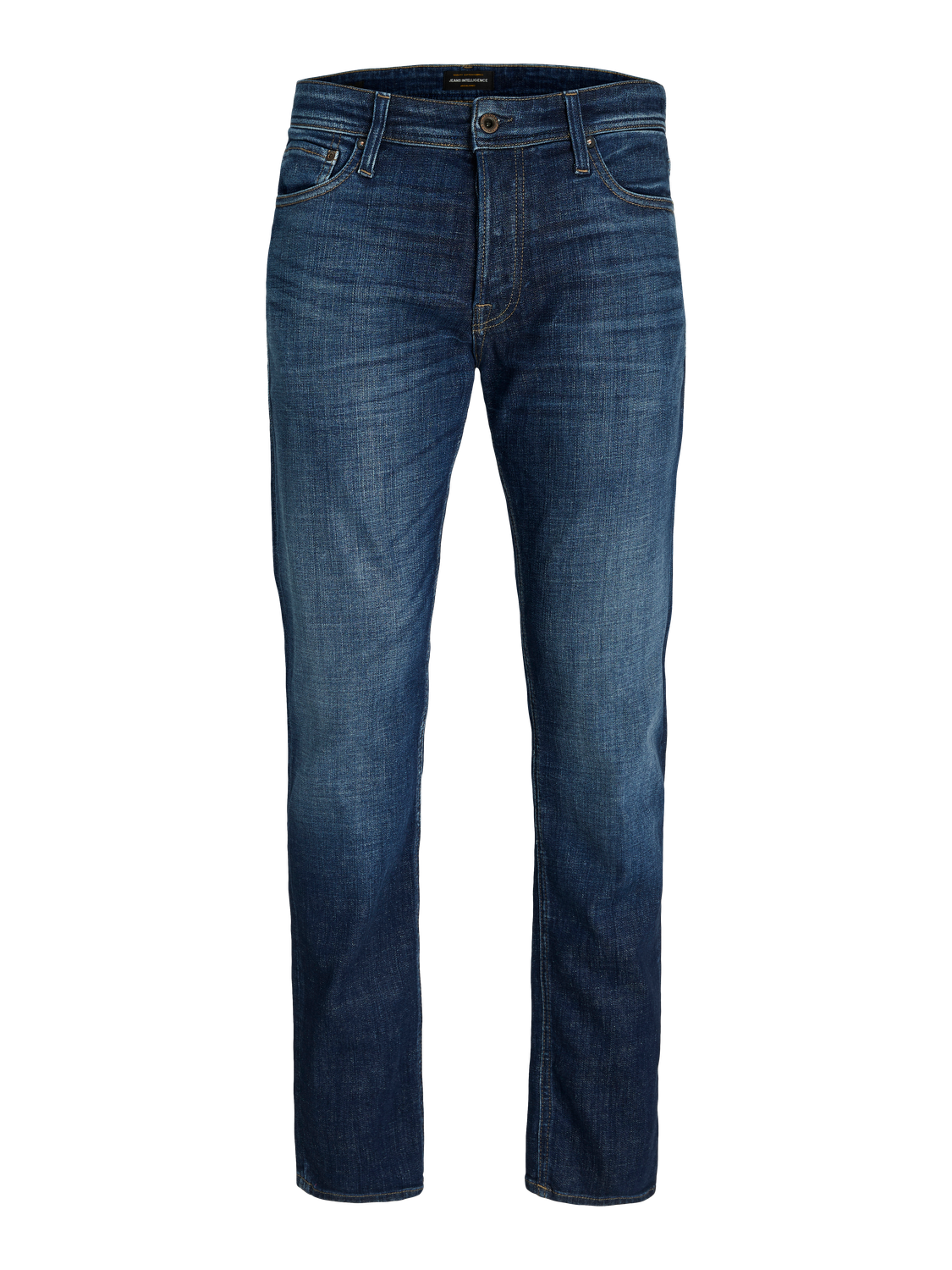 JACK & JONES Mike 211 Relaxed Tapered Fit Jeans BLUE DENIM view 12