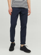 JACK & JONES Marco Fury Navy Chino NAVY BLAZER front view