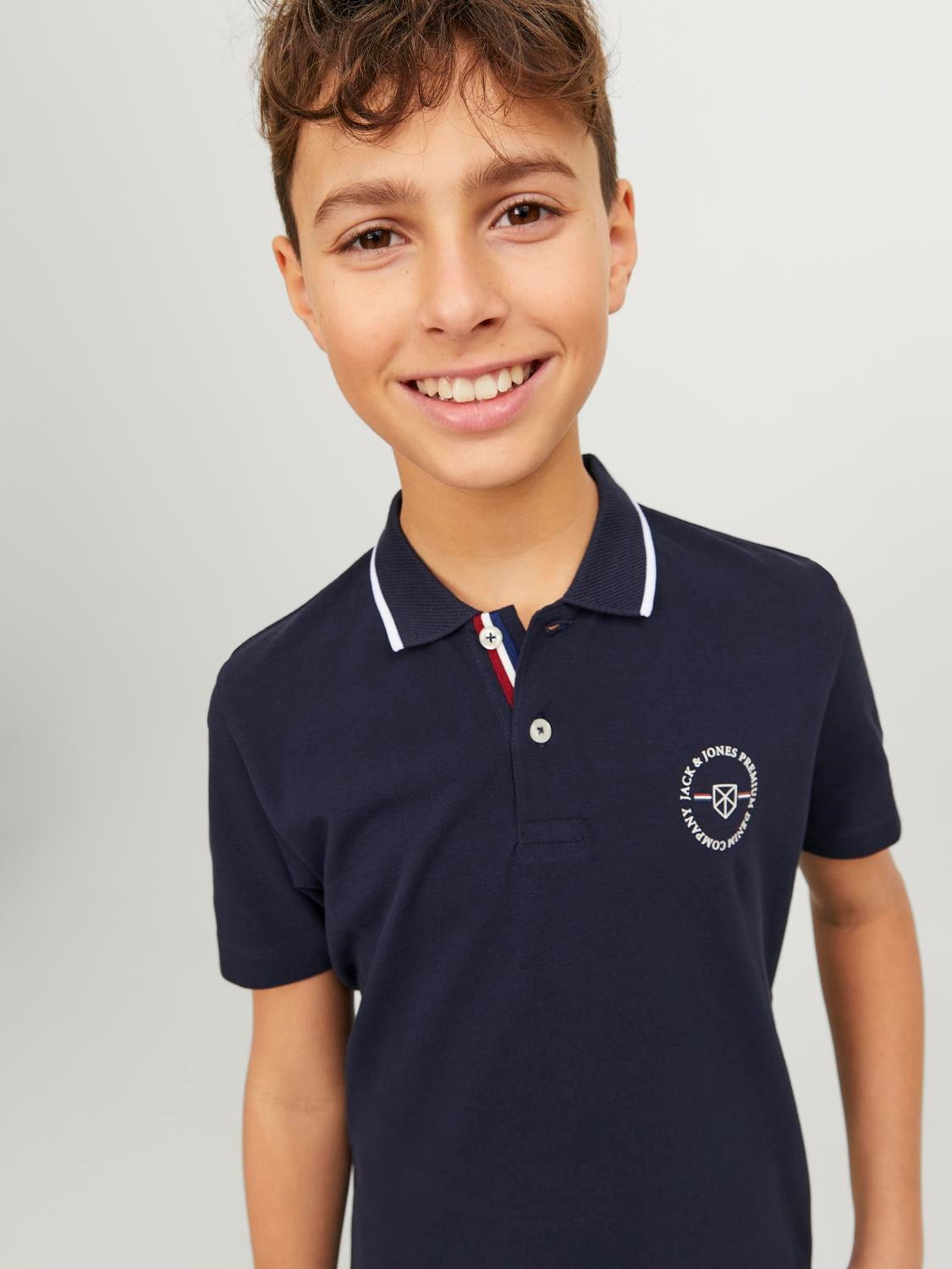 Shield Junior Boy Seabourne Polo Shirt-Front view
