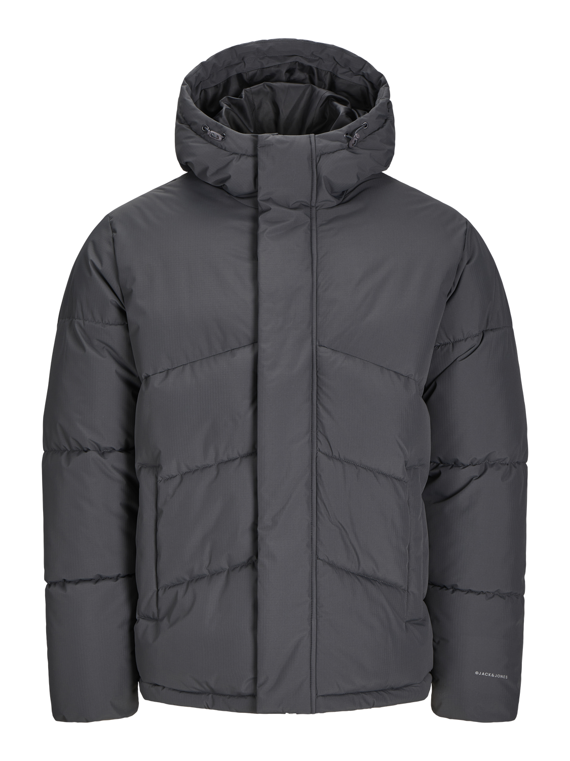 World Puffer Jacket-Asphalt-Front view