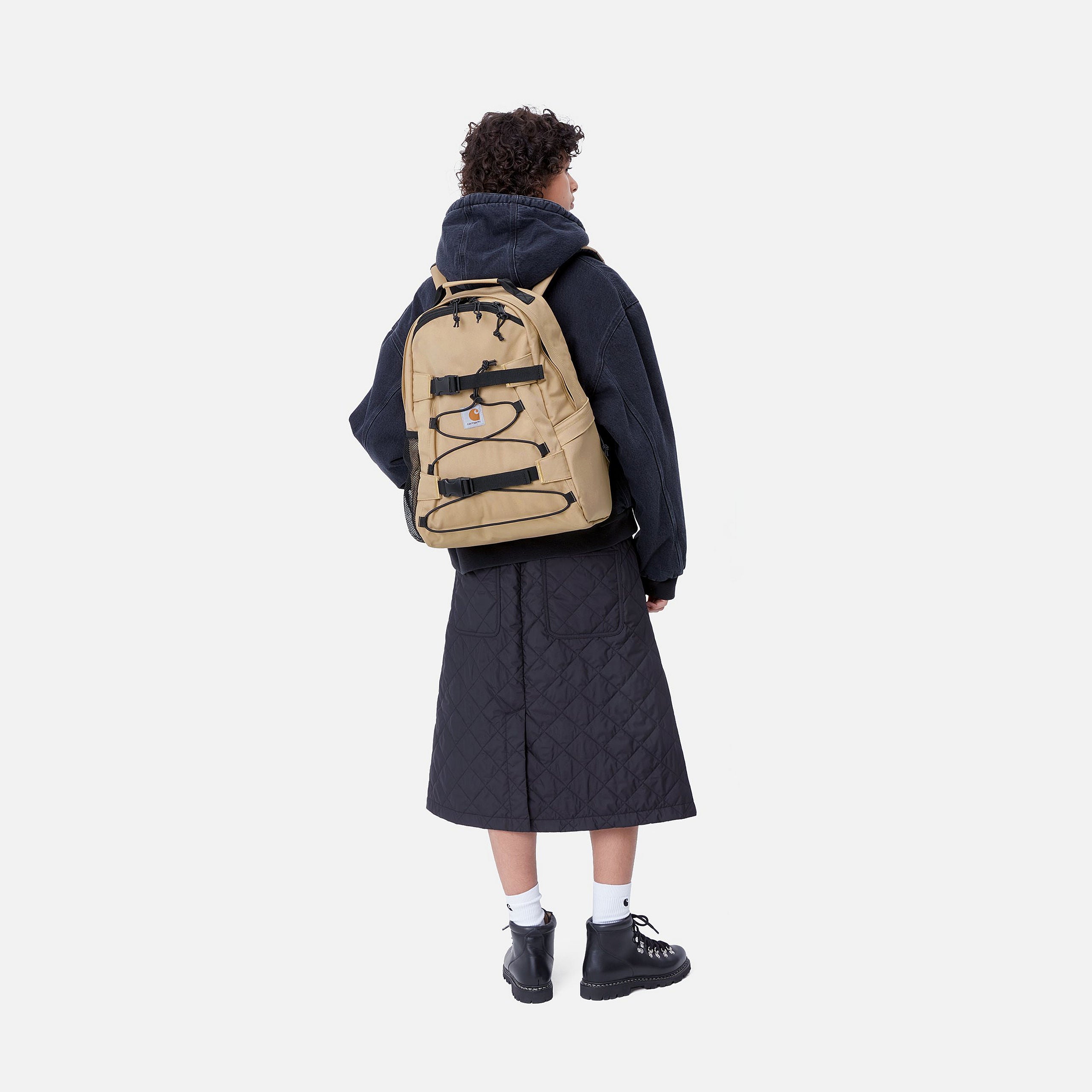 Carhartt WIP Kickflip Backpack-Peanut Peanut front view
