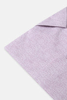 BENETTI Kyle Lilac Short Sleeve Shirt LILAC model front view