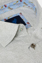 BENETTI Kyle Sage Short Sleeve Shirt Sage detail view