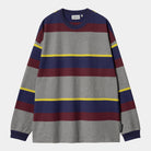 Carhartt WIP Sundling Sweatshirt-Sundling Stripe Aura Sundling Stripe  Aura back view