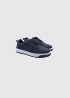Dubarry Kids Len Boys Navy Trainer Navy front view