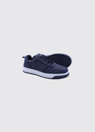 Dubarry Kids Len Boys Navy Trainer Navy model front view
